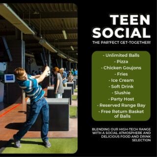 😏Blending our high-tech range with a social atmosphere and delicious food and drink selection. 😋

Enjoy unlimited range balls, finger food, soft drinks, a dedicated host and the privacy of your own bay. 🏌🏼‍♀️

➡️No golf skill required!

#drivingrange #toptracer #golf #practice #virtualgolf #social #group #friends