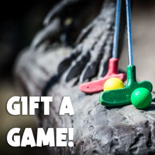 Looking for the perfect gift? 
What about a tee-riffic gift card for a game at Mulligans! ⛳

#mulligans #mulliganssidcup #giftcard #crazygolf #dinogolf
