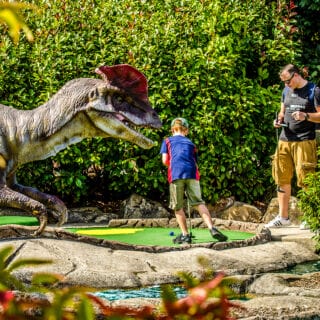 Busy planning your easter break?
Bring the kids for a game of dino-golf here at Mulligans 🦖

Book online 📲 #dinogolf #crazygolf #mulligans #mulliganssidcup #easter #easterholidays #halfterm